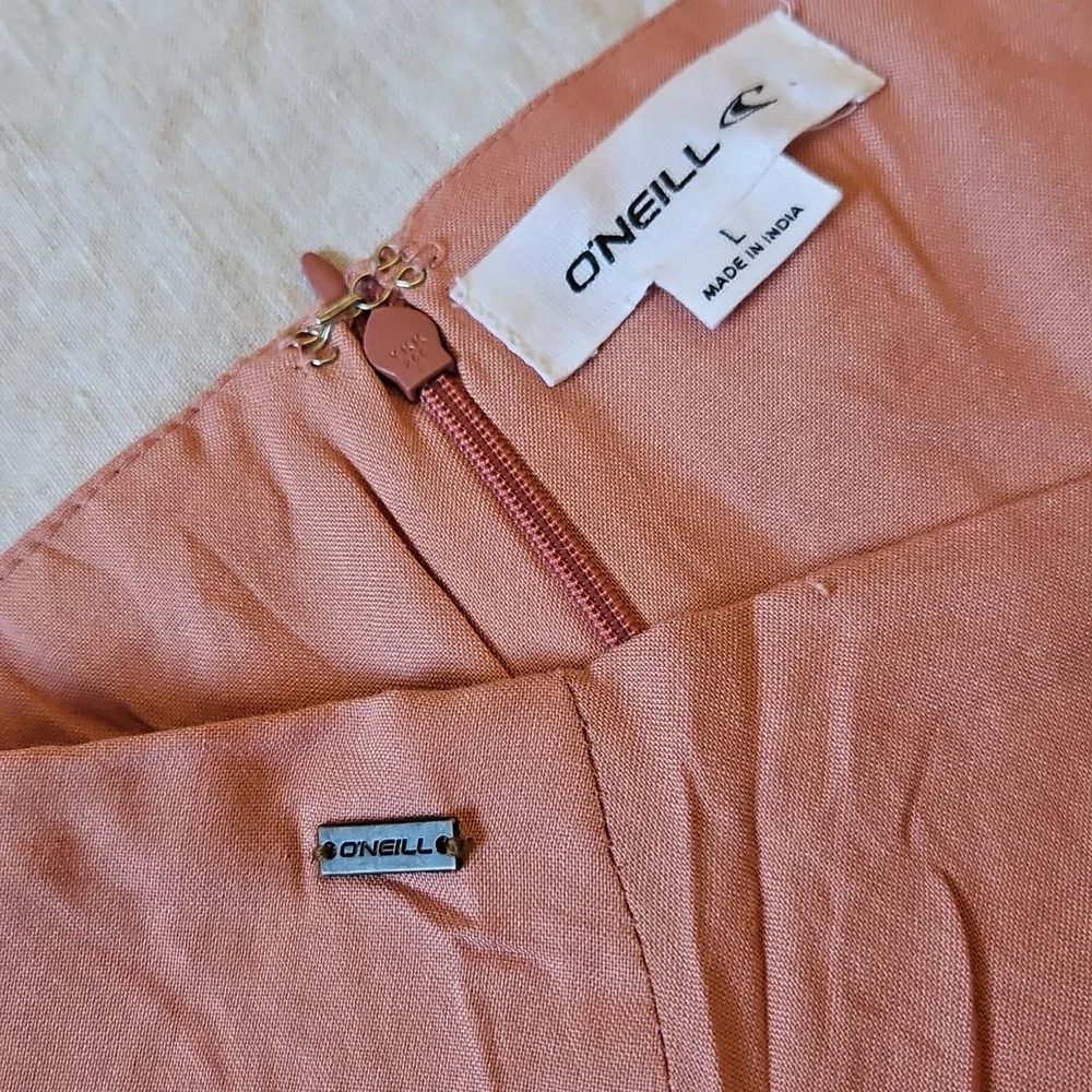 O'Neil Ambrosio Pink High-Low Maxi Skirt High Waist Size Large Lightwaist - Picture 14 of 14